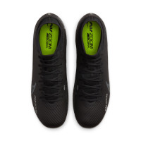 Nike Zoom Mercurial Superfly 9 Academy Gras / Kunstgras Voetbalschoenen (MG) Zwart Grijs Neon Geel