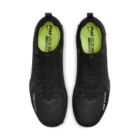Nike Zoom Mercurial Vapor 15 Pro Turf Voetbalschoenen (TF) Zwart Grijs