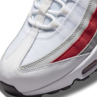 Nike Air Max 95 Essential Sneaker Wit Grijs Rood Zwart
