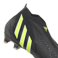 adidas Predator Edge+ Gras Voetbalschoenen (FG) Zwart Geel Rood
