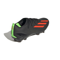 adidas X Speedportal.1 Gras Voetbalschoenen (FG) Zwart Rood Groen