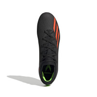 adidas X Speedportal.3 Gras Voetbalschoenen (FG) Zwart Rood Groen