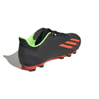 adidas X Speedportal.4 Gras / Kunstgras Voetbalschoenen (FxG) Zwart Rood Groen