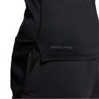 Nike Pro Ondershirt Lange Mouwen Zwart Wit