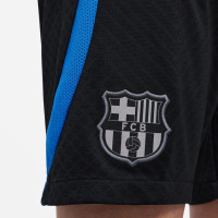 Nike FC Barcelona Strike Trainingsbroekje 2022-2023 Kids Zwart Blauw Grijs