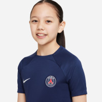 Nike Paris Saint-Germain Academy Pro Trainingsshirt 2022-2023 Kids Donkerblauw Wit