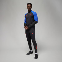 Nike Jordan Paris Saint-Germain Strike Trainingstrui 2022-2023 Zwart Blauw Rood