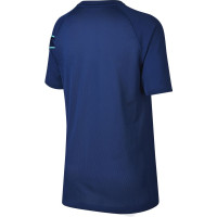 Nike CR7 Dry Trainingsshirt Kids Blauw Hyper