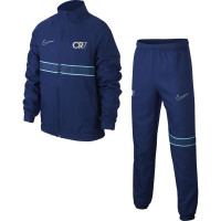 Nike CR7 Dry Trainingspak Kids Blauw Lichtblauw