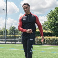 Robey Performance Half-Zip Trainingspak Zwart Rood