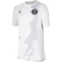 Nike Paris Saint Germain Dry Pre Match Trainingsshirt 2019-2020 Kids Wit