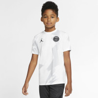 Nike Paris Saint Germain Dry Pre Match Trainingsshirt 2019-2020 Kids Wit