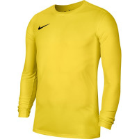 Nike DRY PARK VII Voetbalshirt Lange Mouwen Geel Zwart