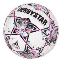 Derbystar Brillant Keuken Kampioen Divisie 22-23 Wedstrijdbal Wit Roze Zwart