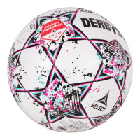 Derbystar Brillant Keuken Kampioen Divisie 22-23 Wedstrijdbal Wit Roze Zwart