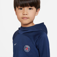 Nike Paris Saint Germain Academy Pro Trainingspak 2022-2023 Kids Kleuters Donkerblauw Wit