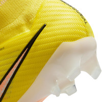 Nike Zoom Mercurial Superfly 9 Elite Gras Voetbalschoenen (FG) Geel Roze