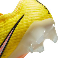 Nike Zoom Mercurial Vapor 15 Elite Gras Voetbalschoenen (FG) Geel Oranje