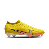 Nike Zoom Mercurial Vapor 15 Pro Gras Voetbalschoenen (FG) Geel Oranje