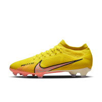 Nike Zoom Mercurial Vapor 15 Pro Gras Voetbalschoenen (FG) Geel Oranje