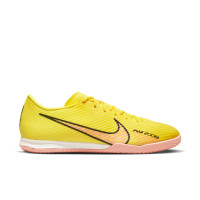 Nike Zoom Mercurial Vapor 15 Academy Zaalvoetbalschoenen (IN) Geel Oranje Wit