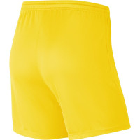 Nike Dri-FIT Park III Women's Yellow Football Shorts