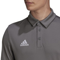 adidas Entrada 22 Polo Grijs Wit
