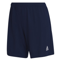 adidas Entrada 22 Women's Training Shorts Dark Blue White