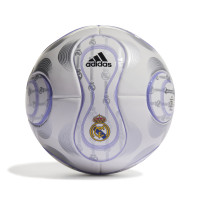 adidas Real Madrid Mini Voetbal Wit Zilver Paars