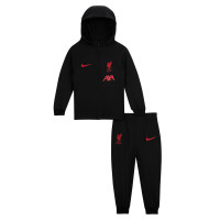 Nike Liverpool Strike Trainingspak 2022-2023 Baby Zwart Rood