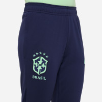 Nike Brazilië Academy Pro Trainingspak 2022-2024 Kids Groen Donkerblauw