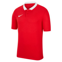 Nike Park 20 Polo Rood Wit