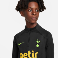 Nike Tottenham Hotspur Strike Trainingstrui 2022-2023 Kids Zwart Neon Geel