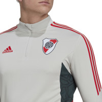 adidas River Plate Trainingstrui 2022-2023 Grijs Rood