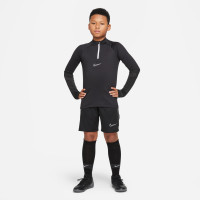 Nike Dri-Fit Strike 22 Trainingstrui Kids Zwart Donkergrijs Wit