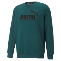 PUMA Essentials Big Logo Fleece Crew Sweater Trainingspak Groen