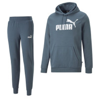 PUMA Essentials Big Logo Fleece Hoodie Trainingspak Grijsblauw