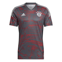 adidas Bayern München Trainingsshirt Europees 2022-2023 Rood Grijs