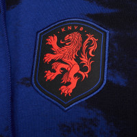 Nike Nederland Club Full-Zip Hooded Trainingspak 2022-2024 Blauw Zwart