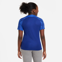 Nike Nederland Strike Trainingsshirt 2022-2024 Kids Blauw Wit