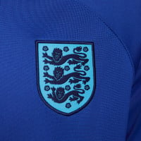 Nike Engeland Strike Hooded Trainingsjack 2022-2024 Blauw