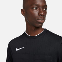 Nike Scheidsrechtersshirt Korte Mouwen Zwart