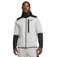 Nike Tech Fleece Overlay Vest Grijs Zwart