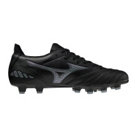 Mizuno Morelia Neo III Pro Gras Voetbalschoenen (FG) Zwart Rood