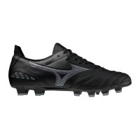 Mizuno Morelia Neo III Pro Gras Voetbalschoenen (FG) Zwart Rood