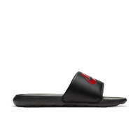 Nike Victori One Slippers Zwart Rood Zwart