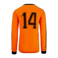 Cruyff Worldcup T-Shirt Lange Mouwen Oranje