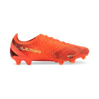 PUMA Ultra Ultimate Gras / Kunstgras Voetbalschoenen (MG) Oranje Lichtgroen
