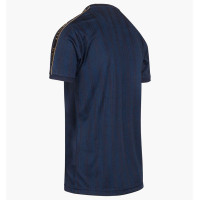 Cruyff Valentini T-Shirt Blauw Goud