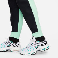Nike Tech Fleece Overlay Jogger Lichtgroen Zwart